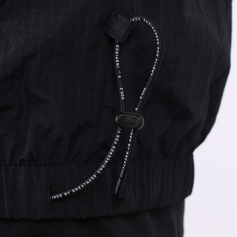 мужская черная куртка Jordan 23 Engineered Woven Jacket DH3288-010 - цена, описание, фото 6